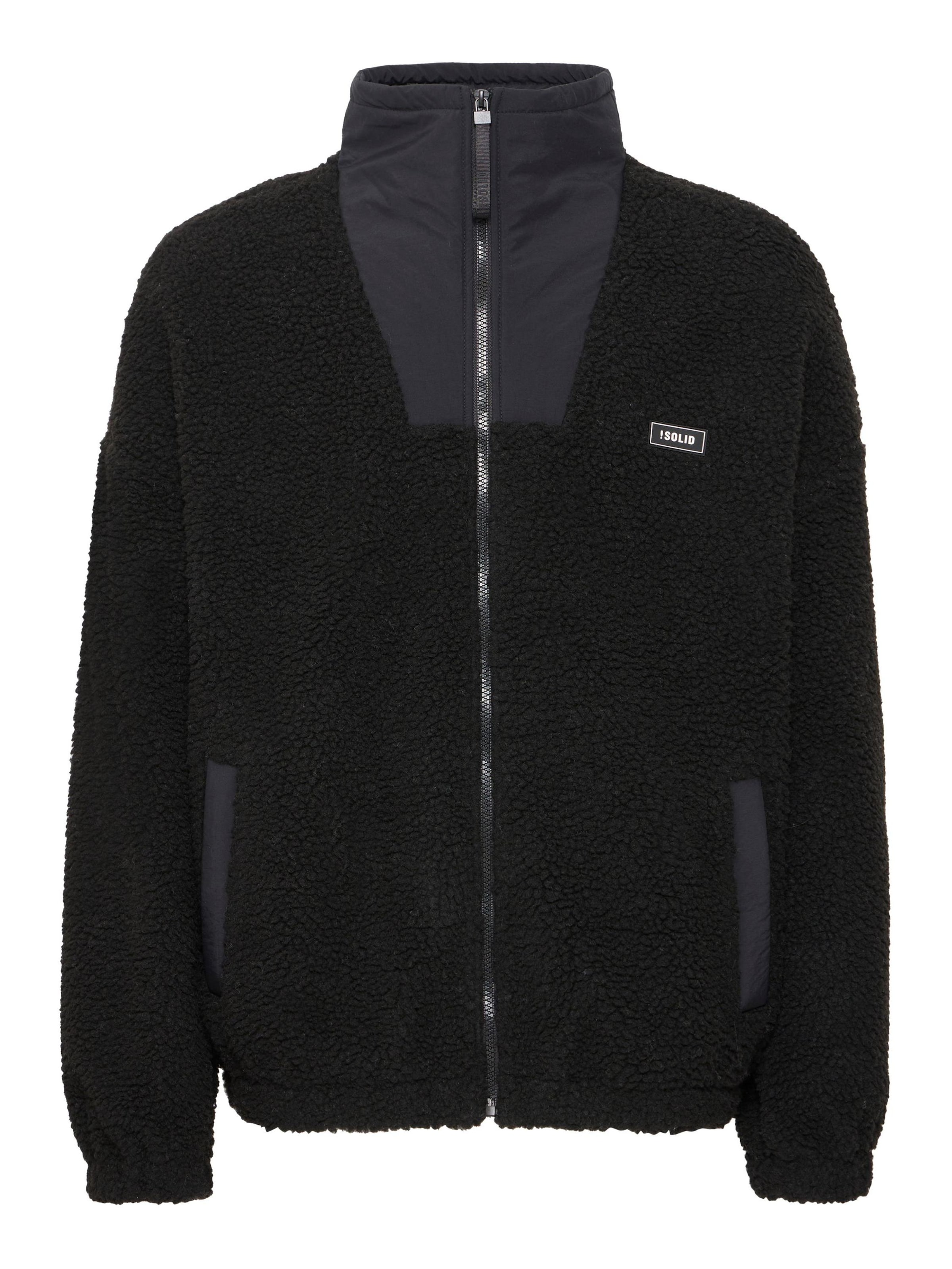 !Solid Jacke 'Markcom' in Schwarz: Vorderseite
