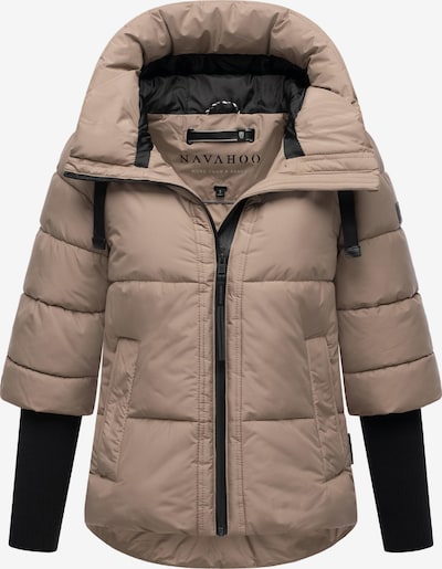 NAVAHOO Winterjacke 'Lotusherz XIV' in XS in taupe, Produktansicht
