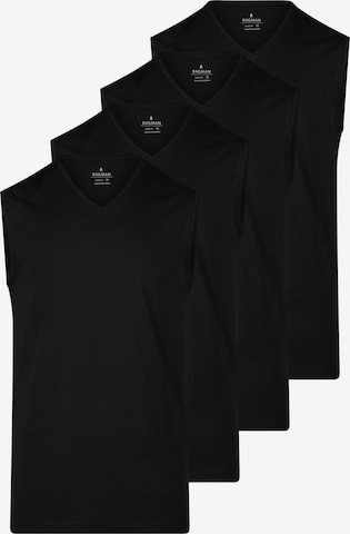 Ragman Undershirt 'Basic' in Black: front
