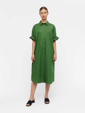 OBJECT - Vestido camisero 'Dora' en verde