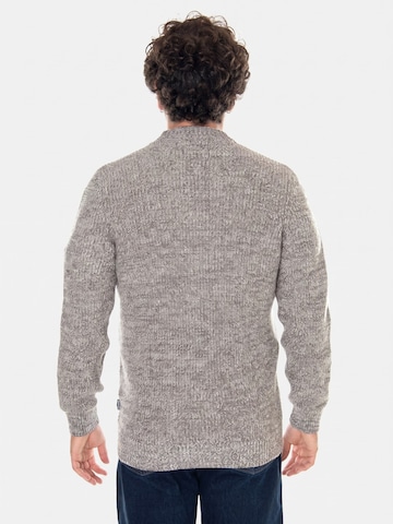 Barbour Gebreid vest 'M' Sid Cardigan Stone Marl' in Grijs