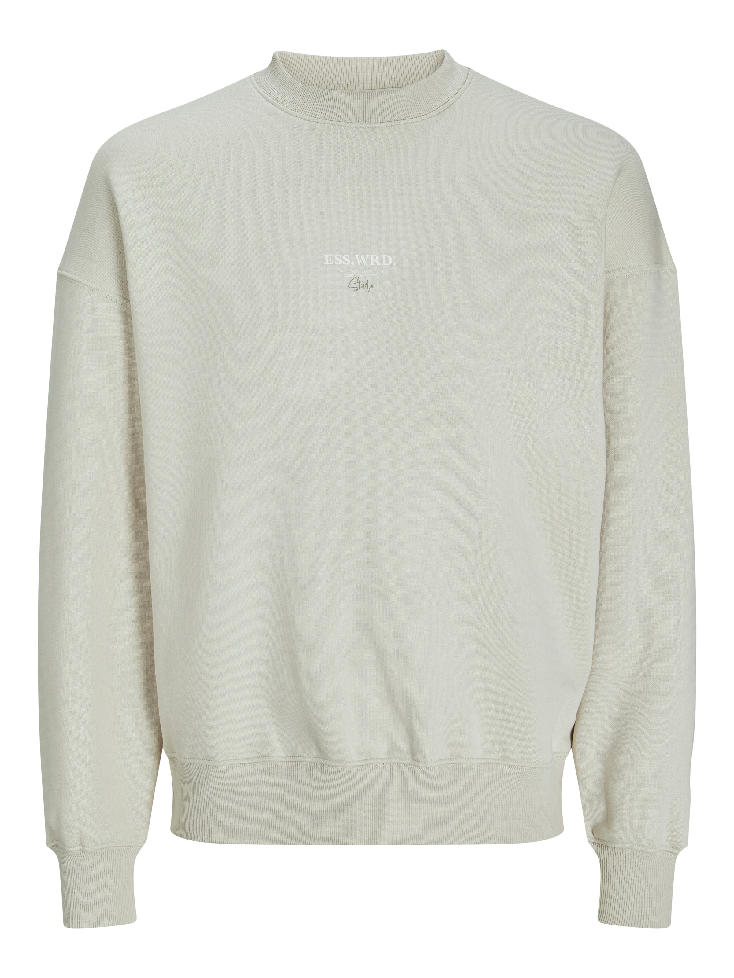JACK & JONES Sweatshirt i beige: forside