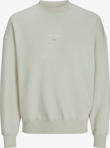 JACK & JONES Sweatshirt in Beige: front