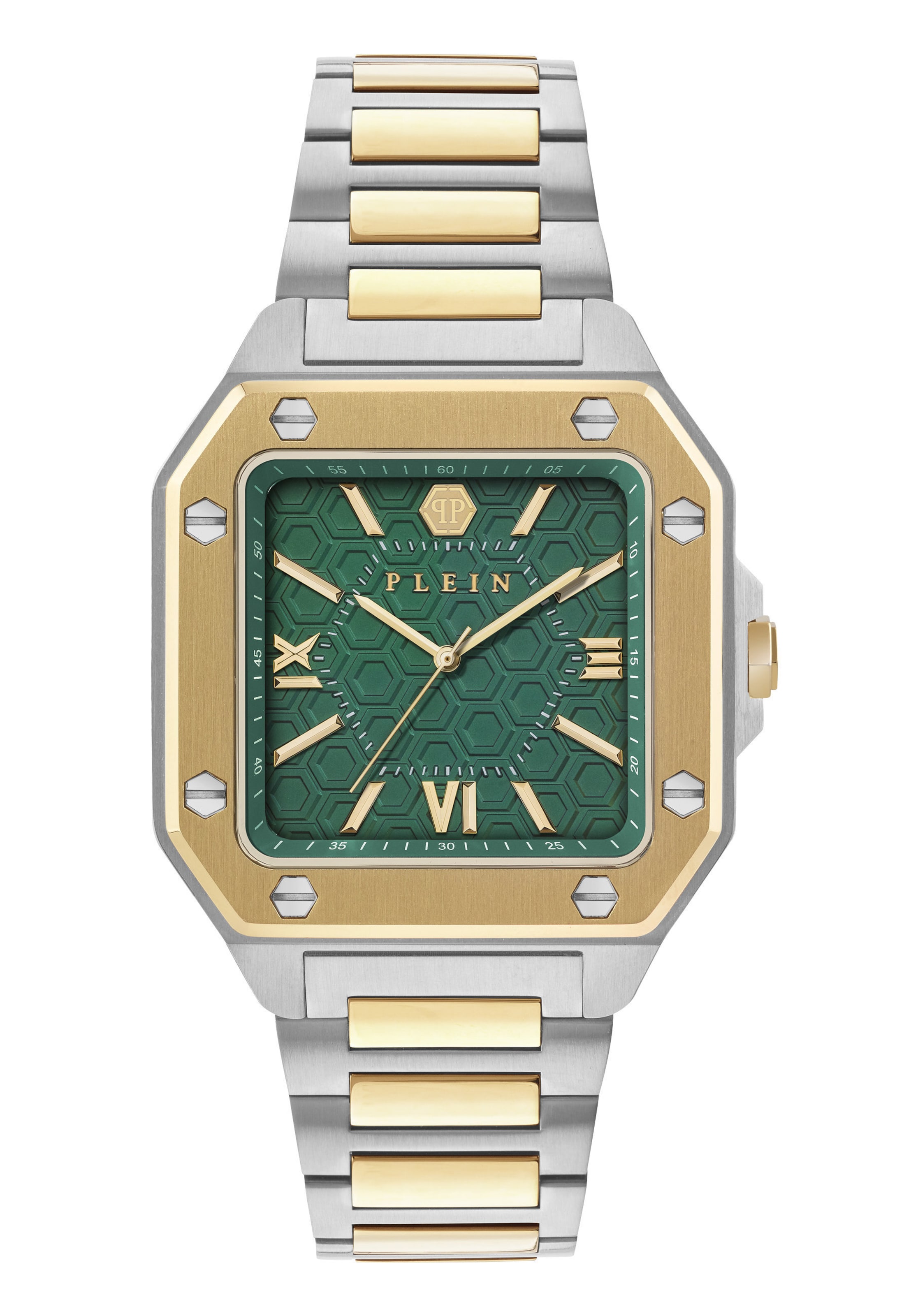 Montre à affichage analogique ' PLEIN EDGE ' Philipp Plein Watches en argent : devant