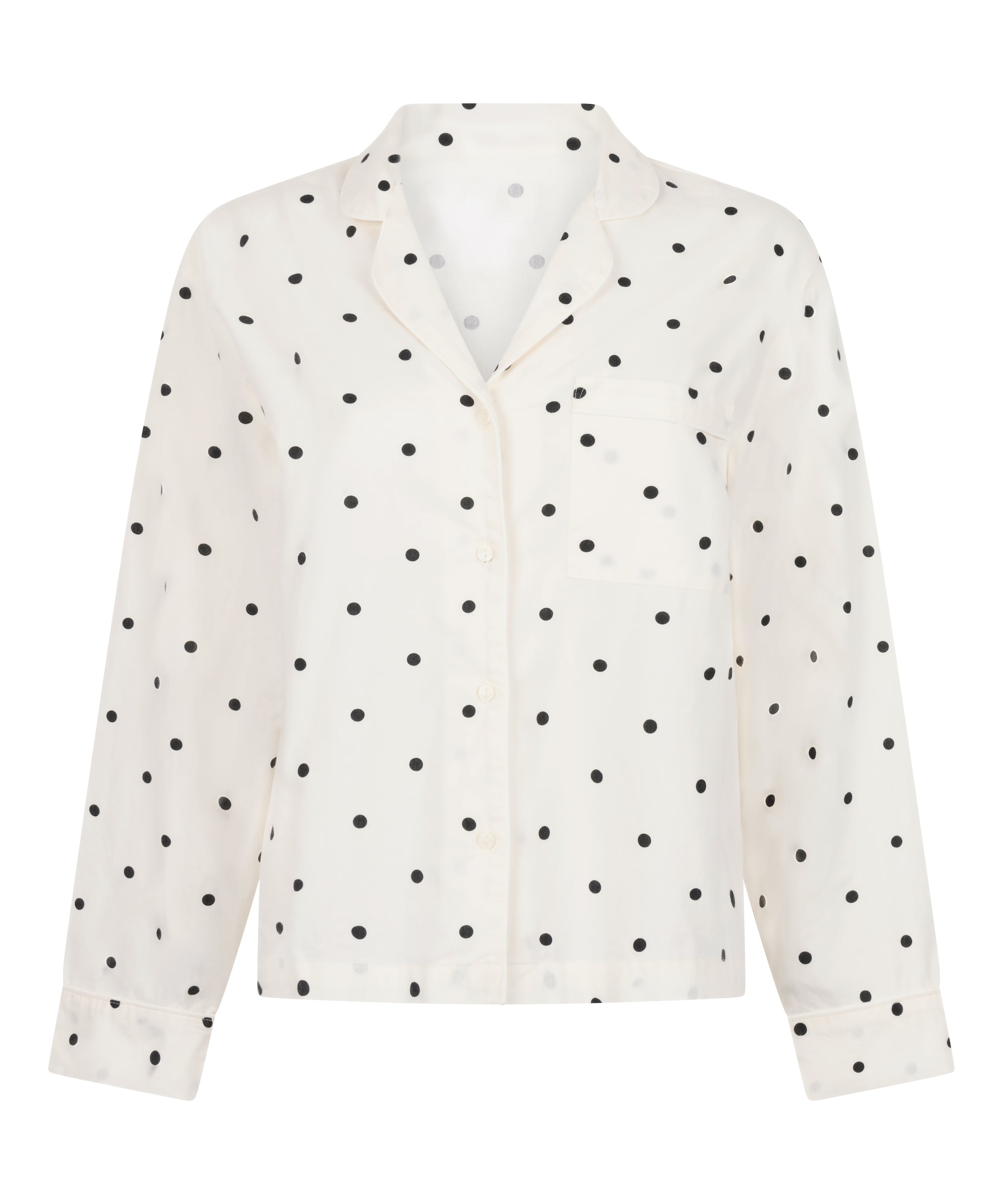 Hunkemöller Slaapshirt in Wit: voorkant