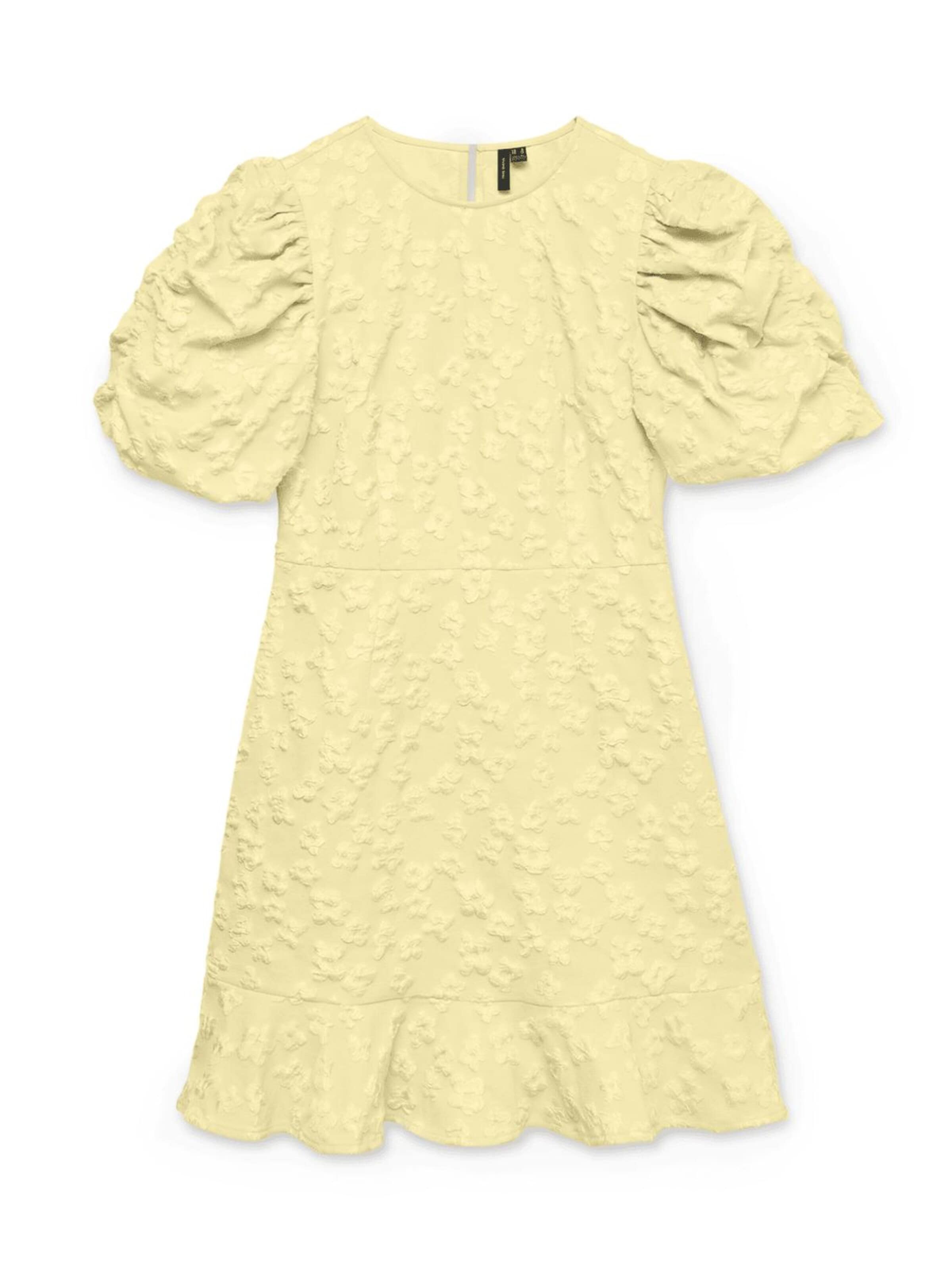 VERO MODA Jurk in Geel: voorkant