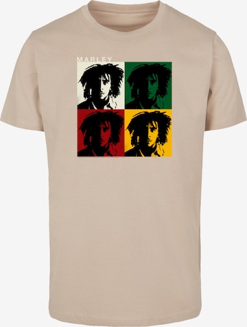 F4NT4STIC T-Shirt 'Bob Marley' in Beige: Vorderseite