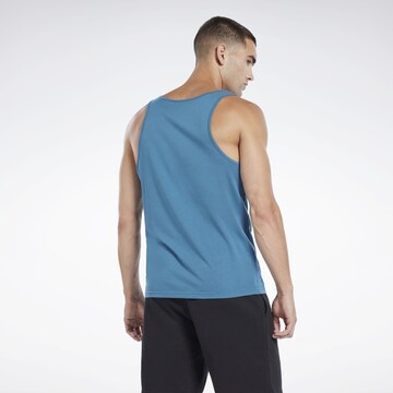 T-Shirt fonctionnel Reebok en bleu