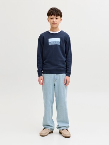 Jack & Jones Junior Sweatshirt 'JCOFUSION' in Blau