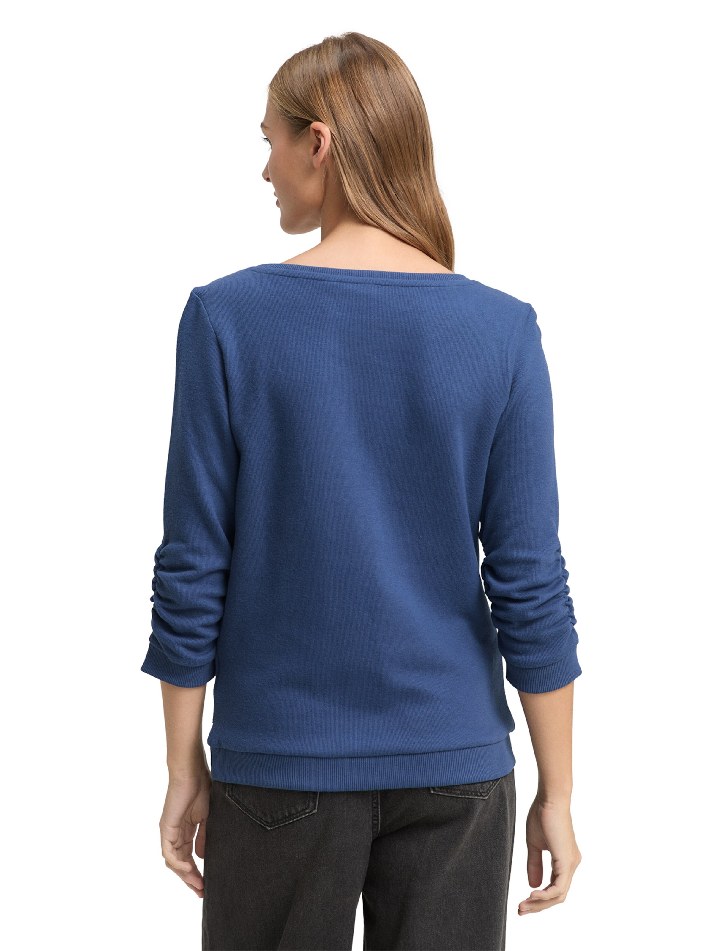 Sweat-shirt TOM TAILOR DENIM en bleu
