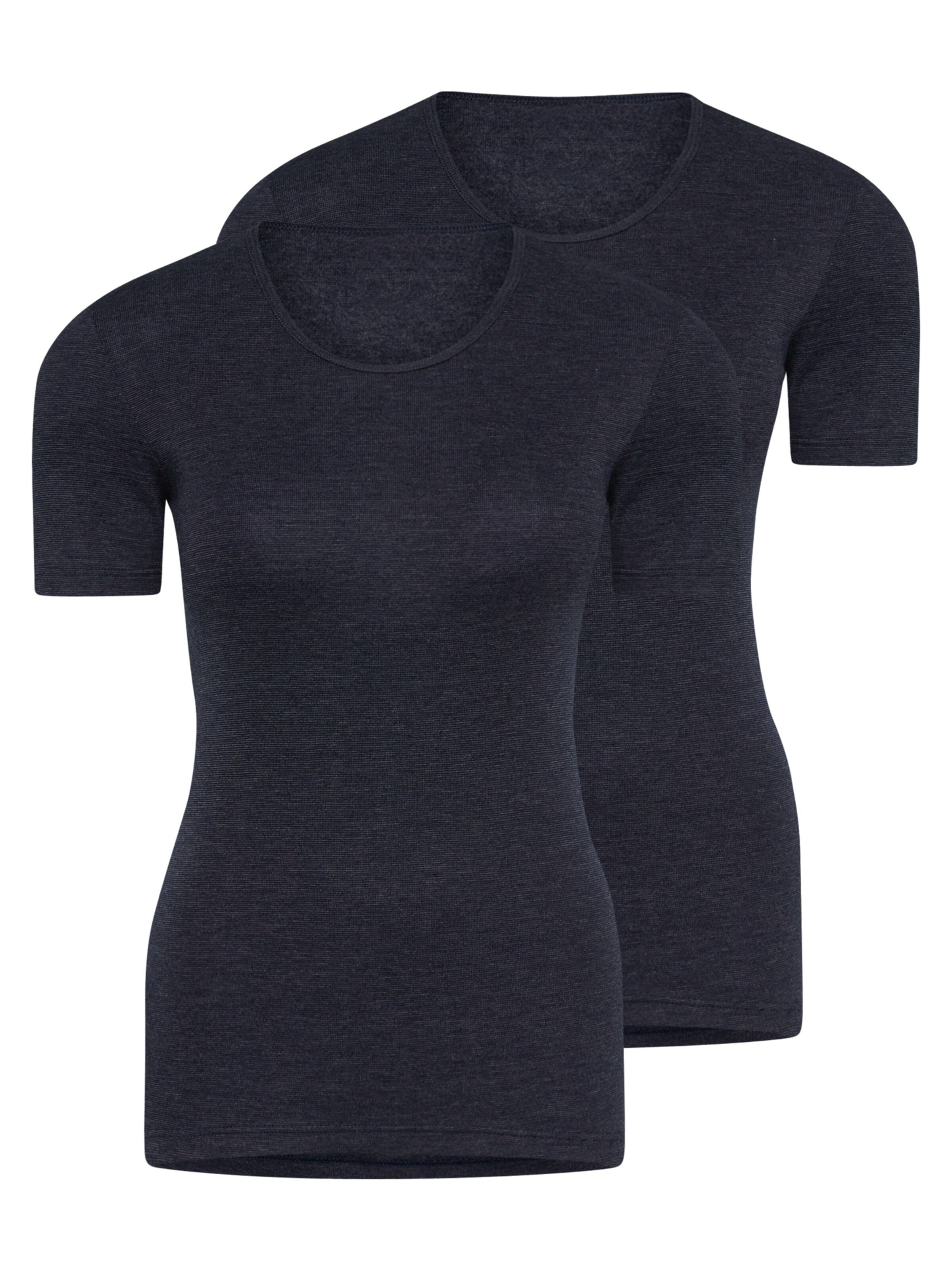 CON-TA Undershirt 'Basic' in Blue: front