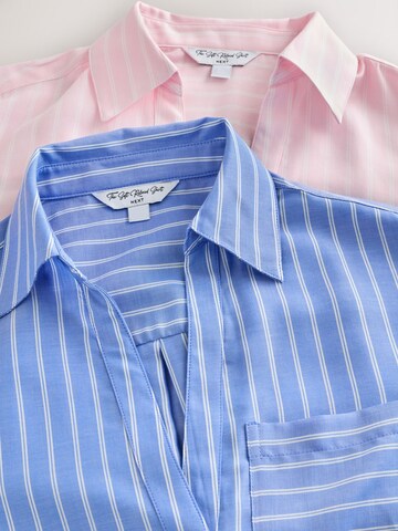 Next Bluse i blå