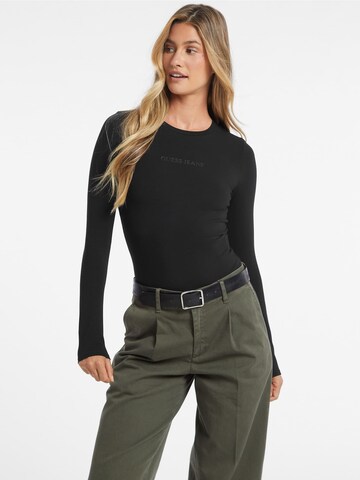 GUESS Shirtbody in Schwarz: Vorderseite