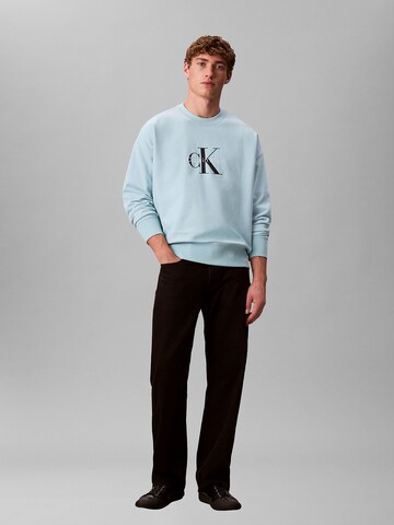 Calvin Klein Jeans Sweatshirt in Blau