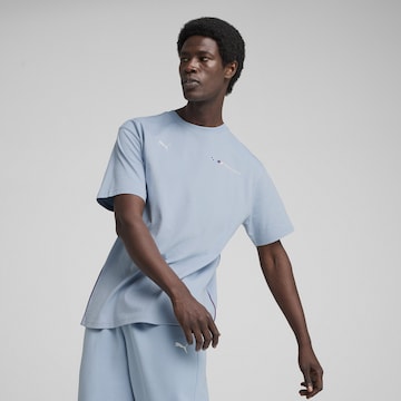 PUMA Shirt 'Essentials' in Blue: front