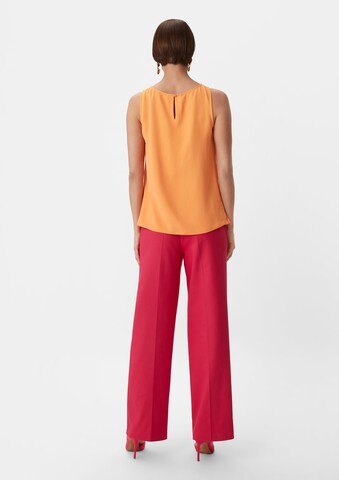 COMMA Blouse in Orange: back