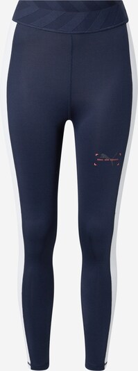 PUMA Workout Pants in Navy / Dark grey / Melon / White, Item view