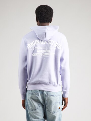 lillā JACK & JONES Sportisks džemperis 'JORROXBURY': no priekšpuses