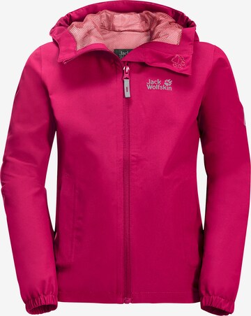 JACK WOLFSKIN Outdoor jacket 'NOXSTAR' in Pink: front
