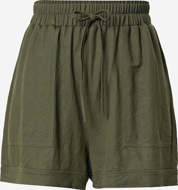 ABOUT YOU Loose fit Pants 'Marina' in Green: front