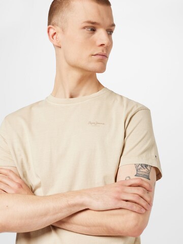 Pepe Jeans T-Shirt 'Jacko' in Beige