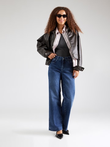 Wide leg Jeans di MAC in blu