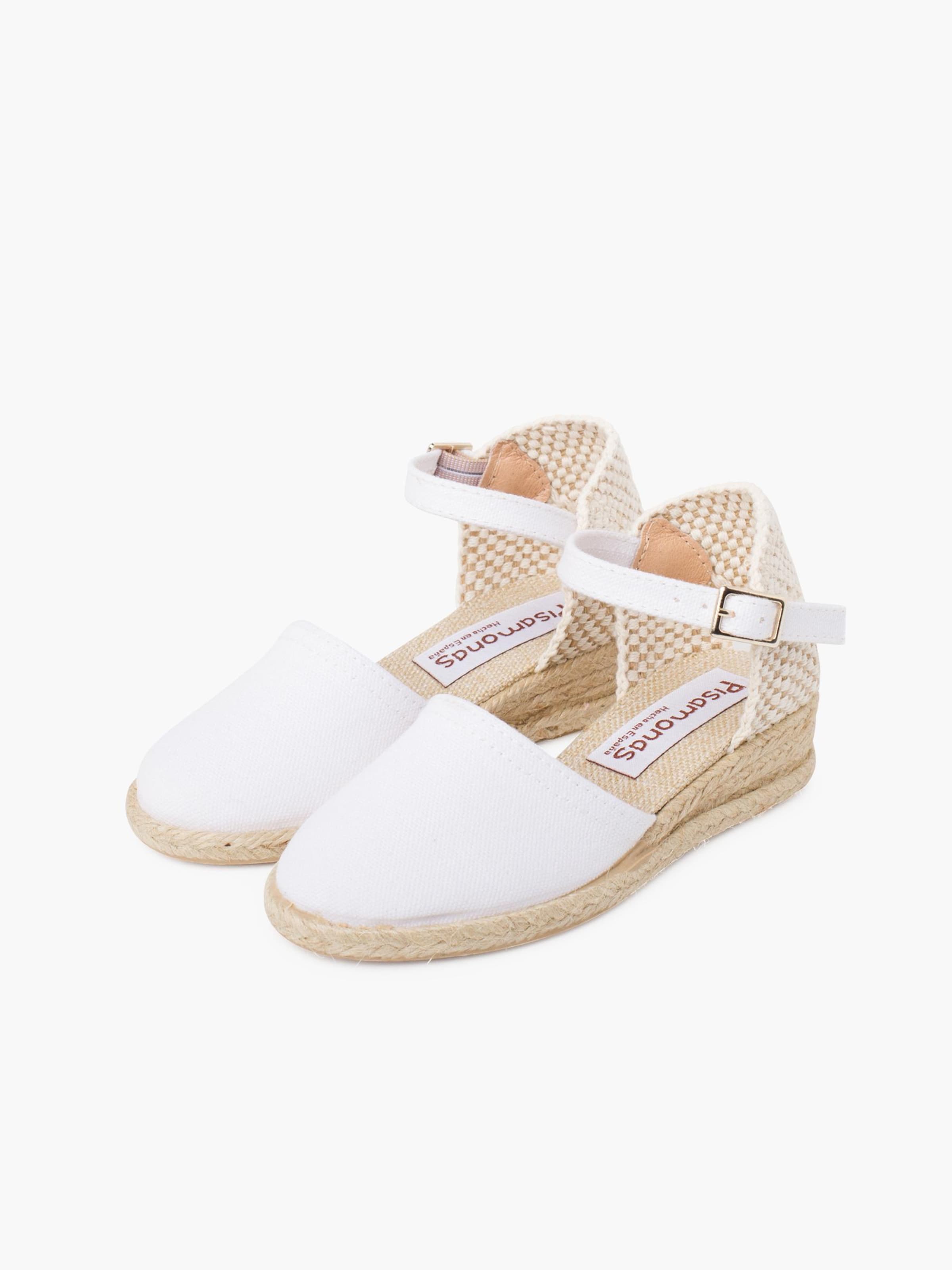 Pisamonas - Sandalias en blanco