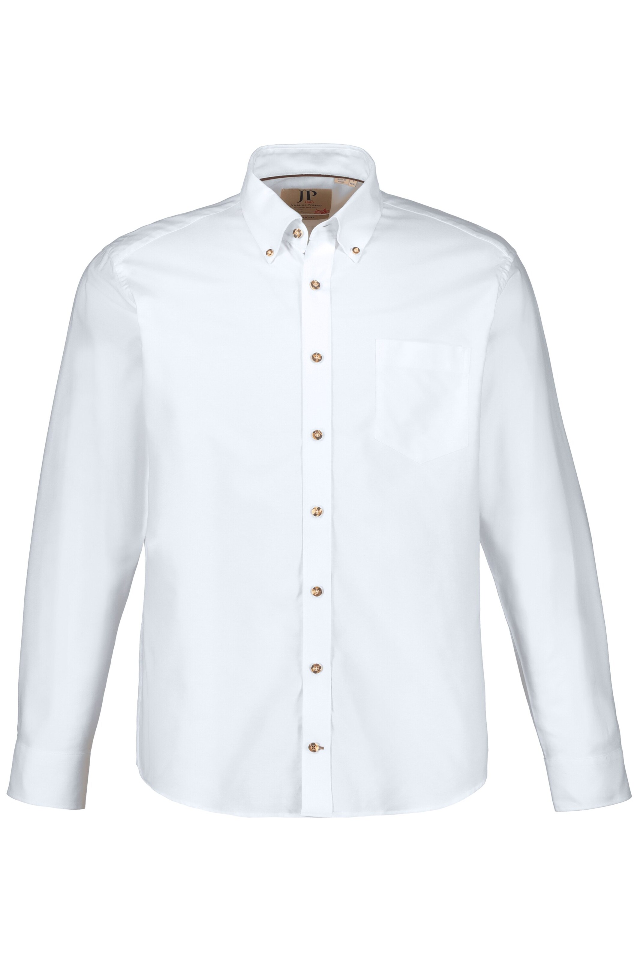 Fit confort Chemise JP1880 en blanc : devant