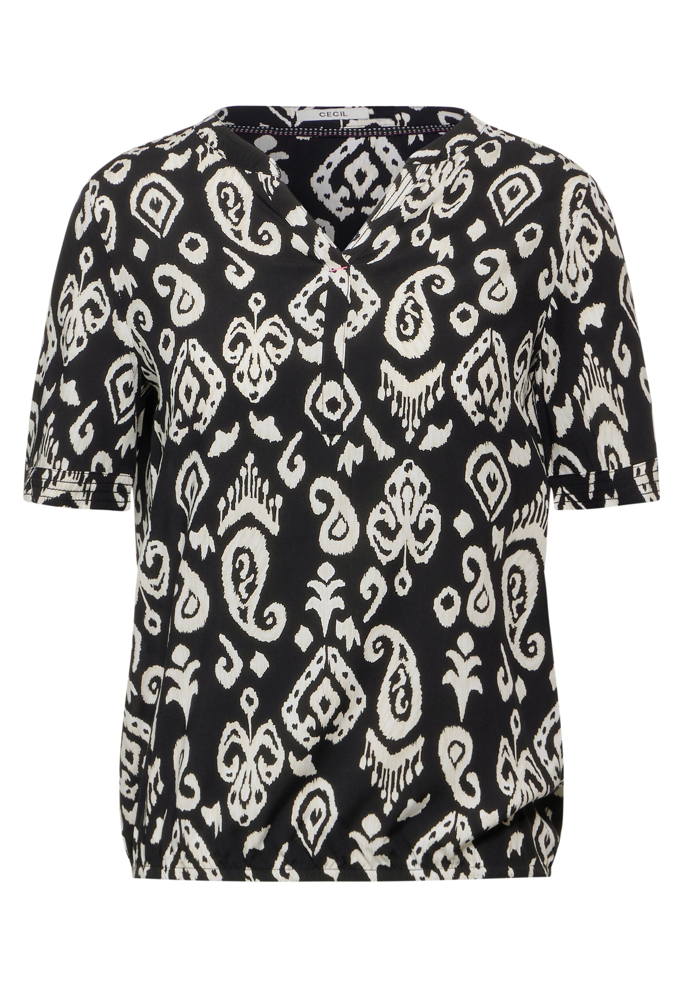CECIL Bluse in Schwarz: Vorderseite