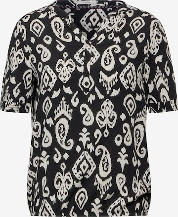 CECIL Bluse in Schwarz: Vorderseite