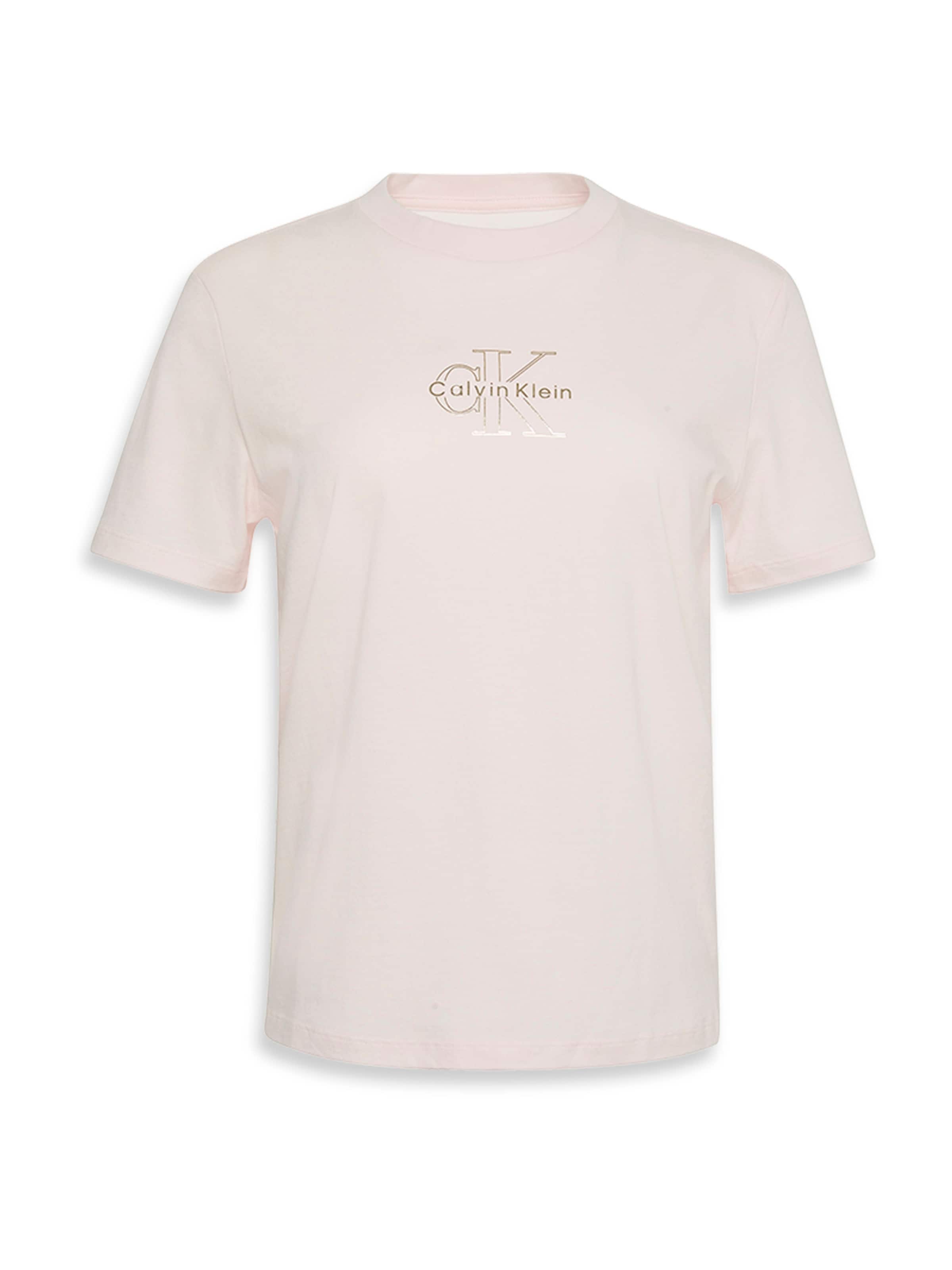 Calvin Klein Jeans Тениска 'CLASSIC' в розово: отпред