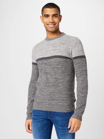 BLEND Sweater in Black: front