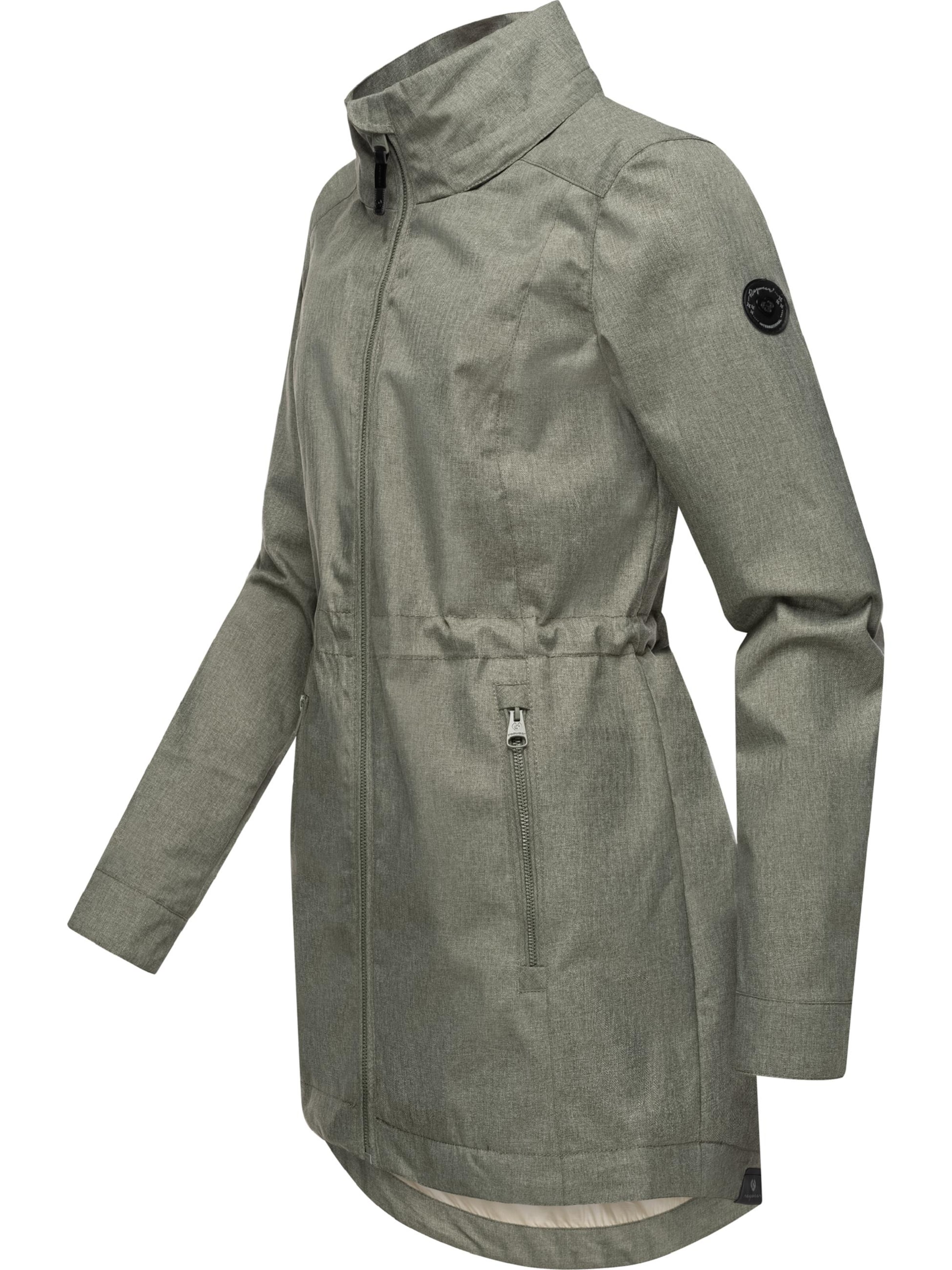 Ragwear Raincoat 'Dakkota II' in Green