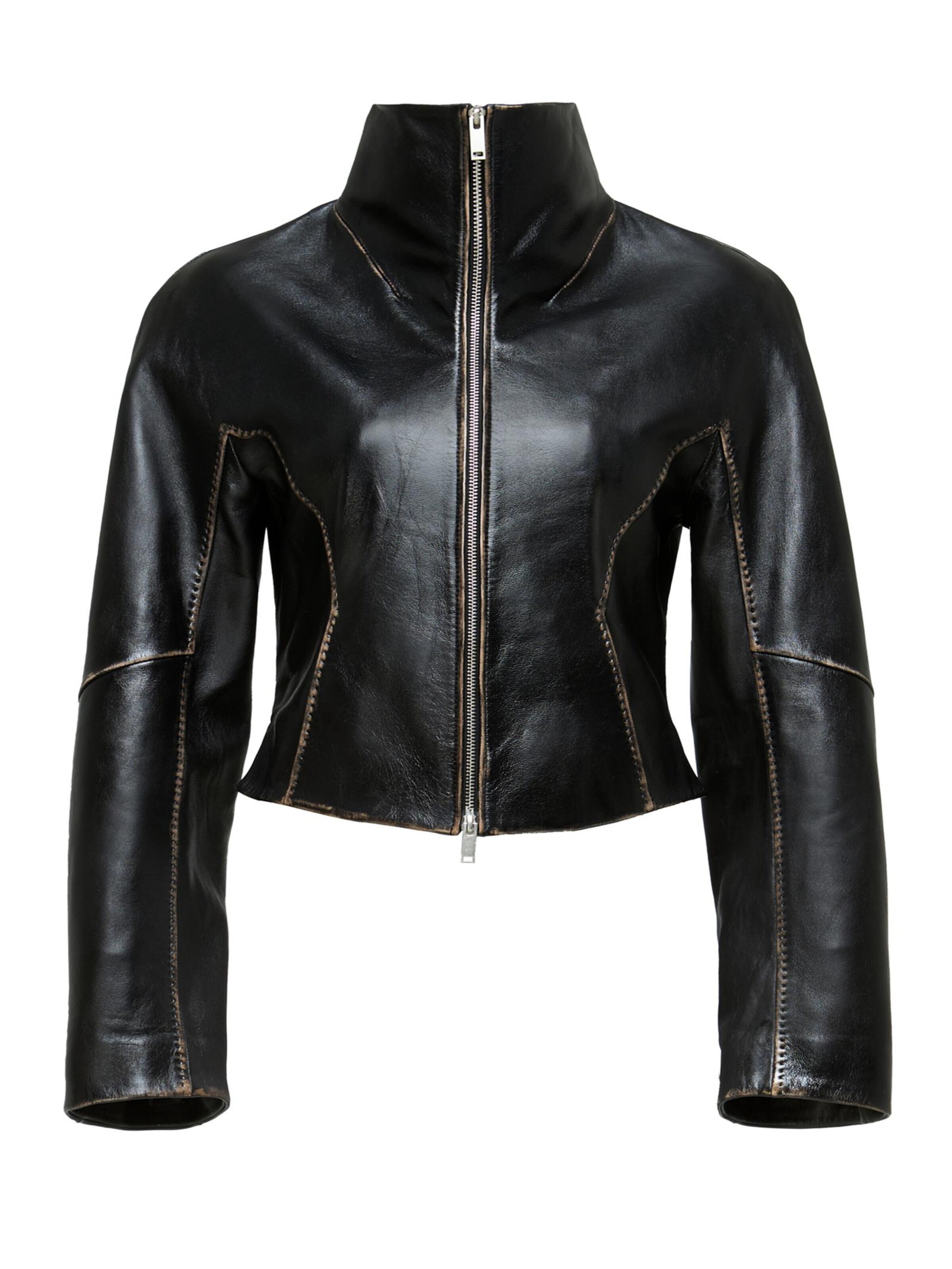 V S P Winter jacket 'Serra' in Black: front
