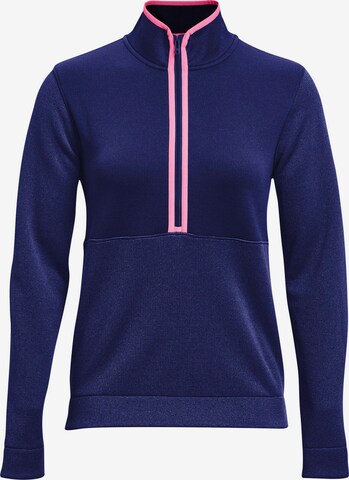 UNDER ARMOUR Athletic Sweatshirt 'Storm' in Blue: front