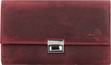 GREENBURRY Wallet in Red: front