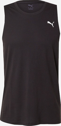 PUMA Toiminnallinen paita 'Tad Tech Triblend' värissä musta / valkoinen, Tuotenäkymä