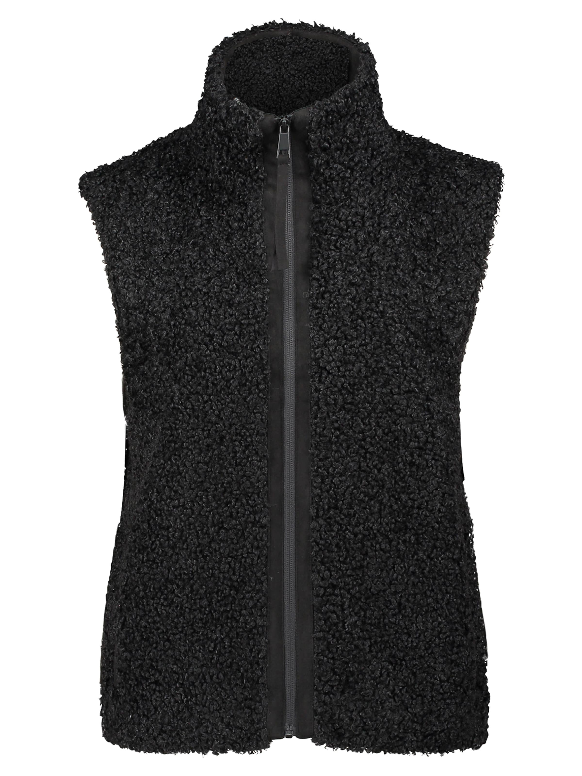 Gilet di Betty & Co in nero: frontale