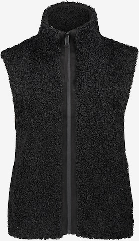Gilet Betty & Co en noir : devant