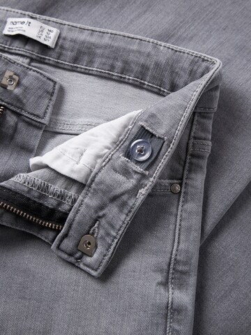 NAME IT Wide leg Jeans 'NKFPOLLY' in Grey
