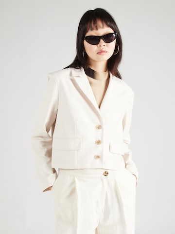 SISTERS POINT Blazer 'VILSA' in White: front