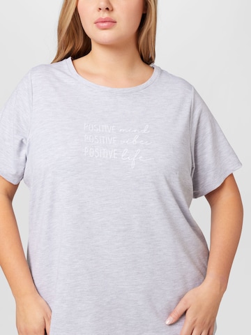 Dorothy Perkins Curve T-shirt i grå