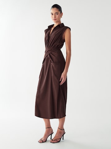 Willa Dress 'Vaeda' in Brown