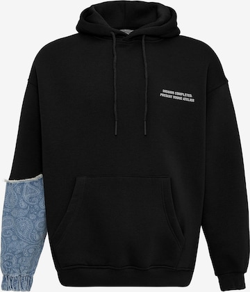 VAMOS CLO Collegepaita värissä musta: etupuoli