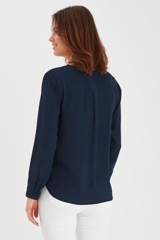 b.young Blouse 'Hialice' in Blauw