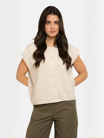 Liberte Essentiel - Chaleco ' FRID ' en blanco: frente