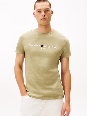TOMMY HILFIGER Regular fit Shirt in Green: front