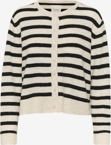 Part Two Gebreid vest 'Linika' in Zwart: voorkant