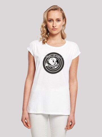 T-shirt F4NT4STIC en blanc : devant