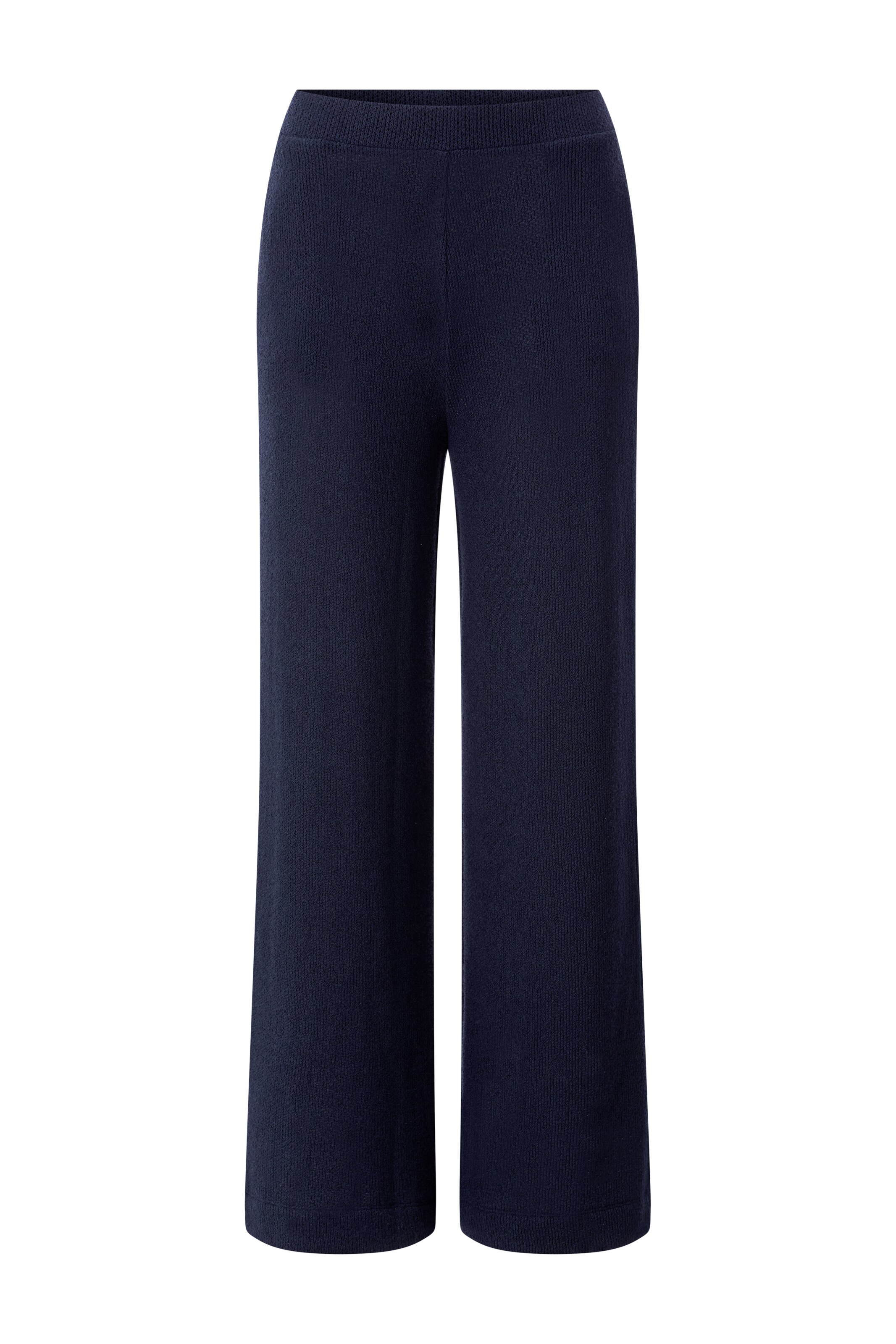 Rich & Royal Wide leg Pants in Black: front